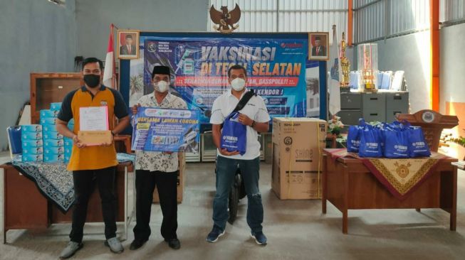 Ada Undian Sepeda Motor Yamaha dalam Program Vaksinasi COVID-19 di Tegal Selatan