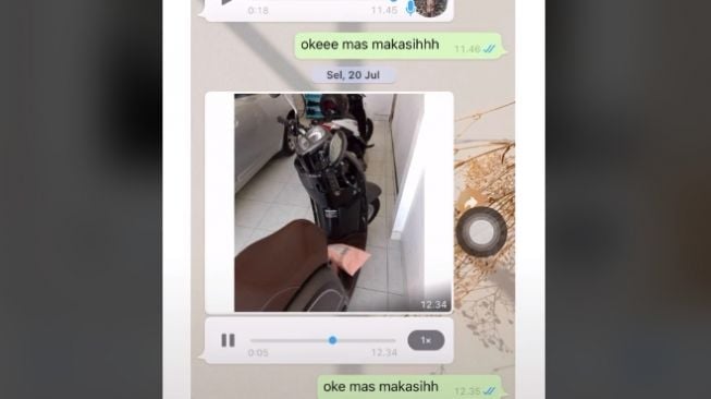 Pelayanan kuriri paket bikin pelanggan kagum (tiktok)