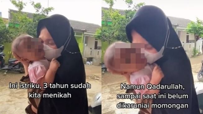 Viral Suami Curhat Nyesek Istri Kerap Menangis Seusai Pinjam Bayi Tetangga. (TikTok)