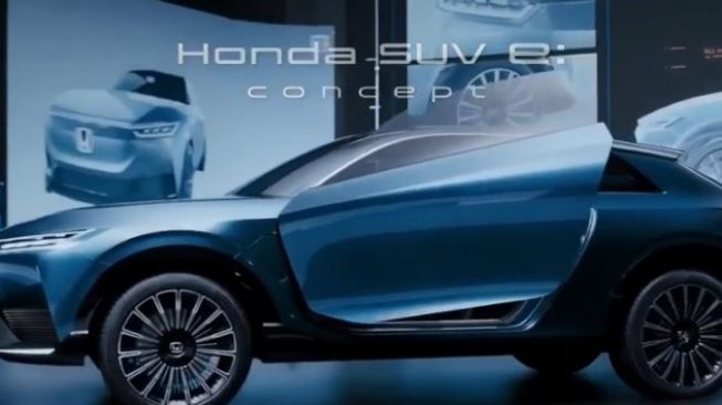 Honda Prologue EV  semasa masih berupa mobil konsep [screenshot YouTube Automotive of the world].