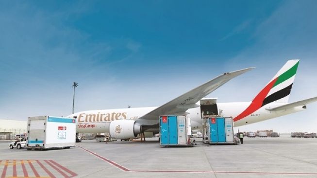 Pandemi, Emirates SkyCargo Mengangkut Ratusan Juta Dosis Vaksin Covid-19 Ke Seluruh Dunia