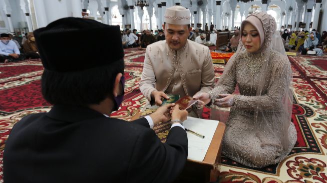 27 910 Pasangan Telah Langsungkan Pernikahan Di Aceh Selama Pandemi