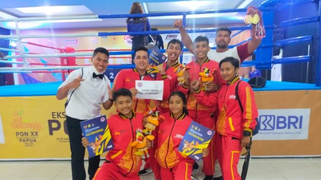 PON XX PAPUA 2021: Kick Boxing Jateng Borong 3 Emas dan Jadi Juara Umum!