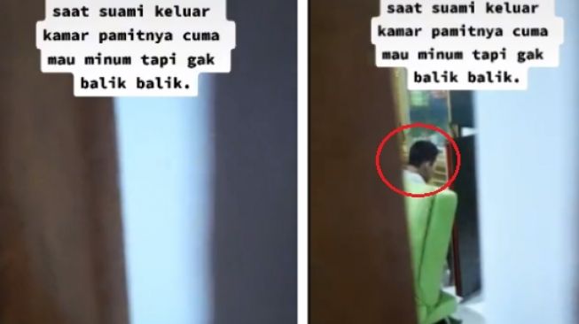 Suami Izin Keluar Kamar Mau Minum, Cuma Bisa Nyengir saat Kepergok Istri Lakukan Ini