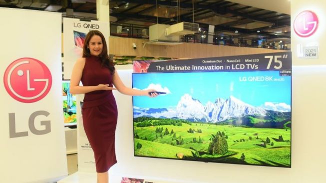 LG QNED Mini LED TV. [LG Electronics Indonesia] 