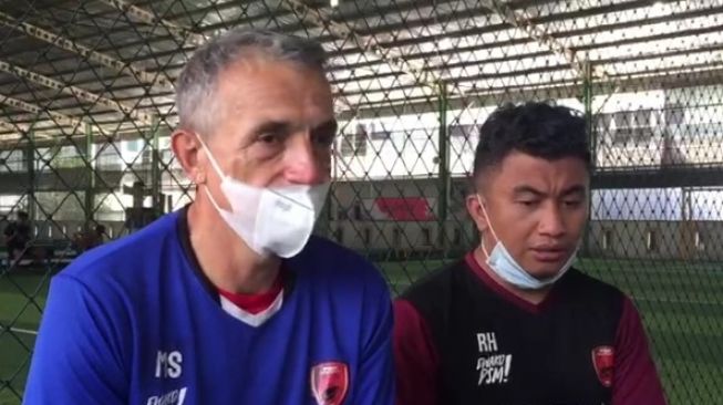 Pemain PSM Makassar Anco Jansen dan Ilham Udin Armayn Dapat Pujian Pelatih