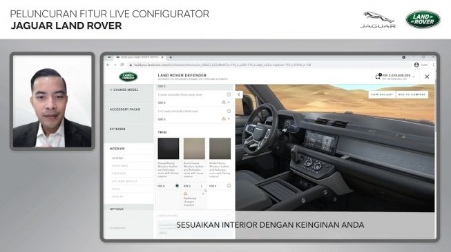 PT JLM Auto Indonesia Perkenalkan Live Configurator untuk Modifikasi Virtual