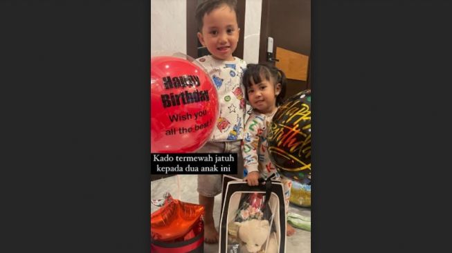 Momen ulang tahun Rachel Vennya. [Instagram]