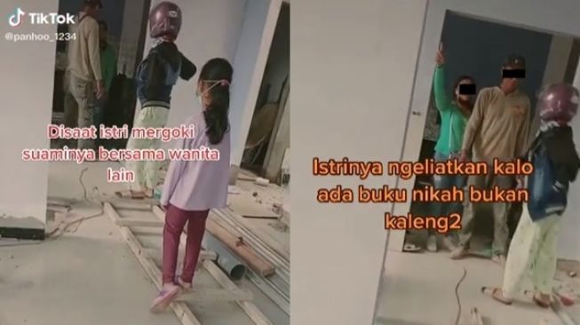 Viral Kuli Bangunan Dilabrak Istri, Ketahuan Selingkuh saat Renovasi Rumah