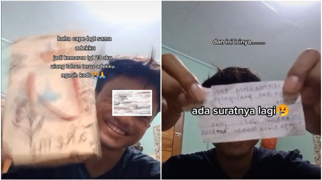 Dapat Kado Ulang Tahun dari Adik, Isinya Benda yang Bikin Kakak Sebal: Kode Keras!