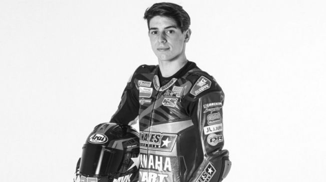 Pebalap muda Spanyol, Dean Berta Vinales yang tewas setelah terlibat kecelakaan dalam ajang balap motor Supersport 300 di Sirkuit Jerez, Spanyol. (worldsbk.com)