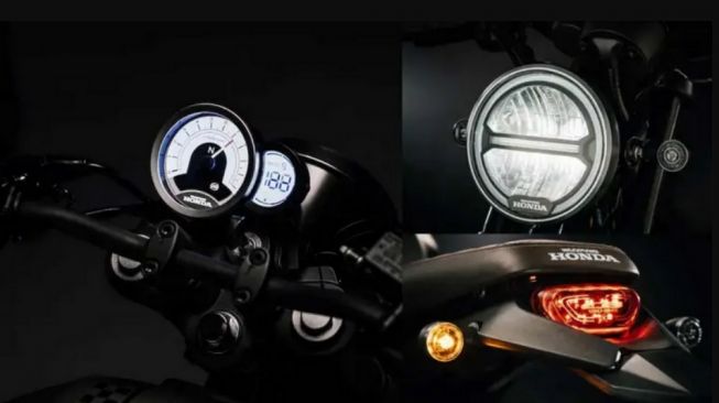 Penampakan panel isntrumen dan lampu Honda CB190SS 2022 (Greatbiker)