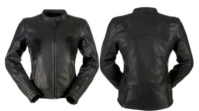 Jaket kulit pemotor dengan fitur airbag. (rideapart.com)