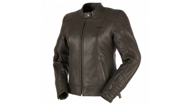 Jaket kulit pemotor dengan fitur airbag. (rideapart.com)