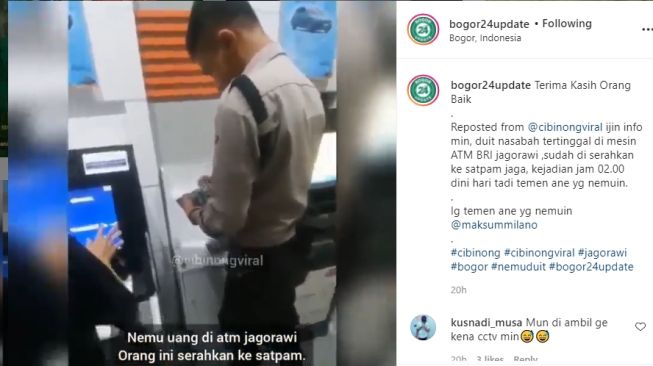 Viral, Uang Nasabah Tertinggal di Mesin ATM BRI Dikembalikan, Netizen: Makasih Orang Baik