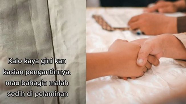 Viral Pengantin Wanita Nangis Gara-gara Mertua Salah Pilih Gaun dan Riasan, Parah Banget