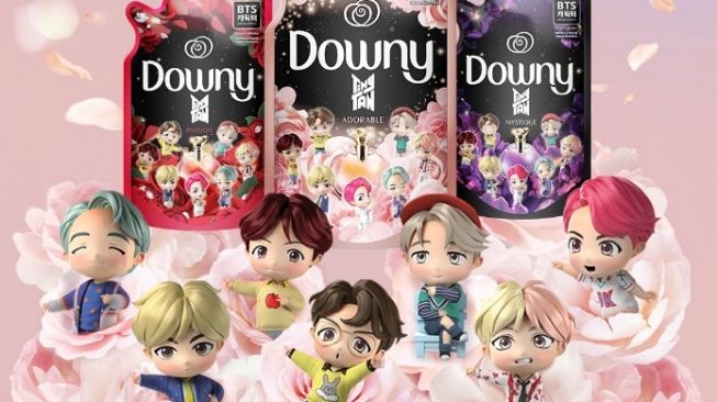 Kolaborasi Fenomenal Paling Ditunggu, Downy Edisi Spesial TinyTAN BTS Hadir di Indonesia