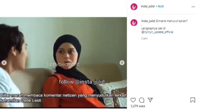 Rizky Billar dan Lesti Kejora (instagram.com)