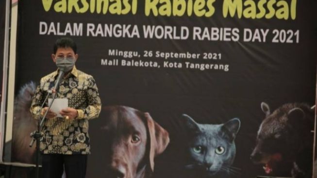 Cegah Rabies, Ratusan Hewan Peliharaan di Kota Tangerang Divaksinasi