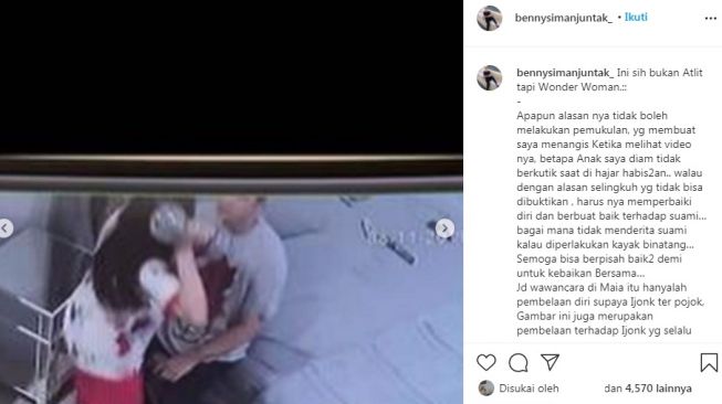 Unggahan Benny Simanjuntak [Instagram/@bennysimanjuntak_]