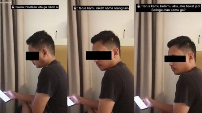 Dintonton 5 Juta Kali, Viral Istri Tanya ke Suami Jadi Selingkuhan, Jawabannya Jleb Banget