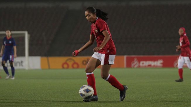 Profil Octavianti Dwi Nurmala, Pahlawan Kemenangan Timnas Wanita atas Singapura