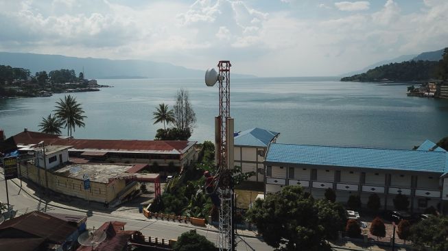 Jaringan 4G XL Axiata Jangkau 40 Desa Sekitar Danau Toba