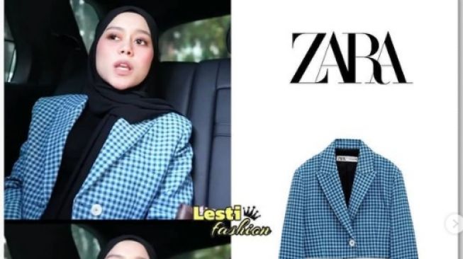 Gaya fashion hamil Lesti Kejora. [Instagram/lesti.fashion]