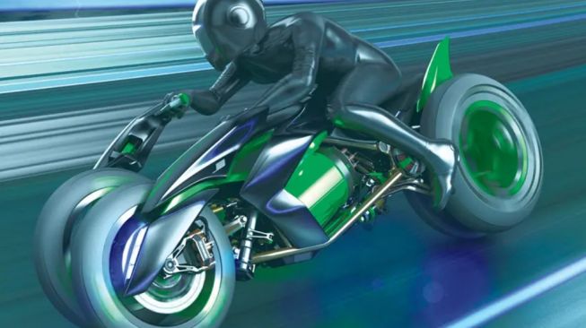 Saingi Yamaha Niken, Kawasaki Siap Kembangkan Motor Roda Tiga? - Suara.com