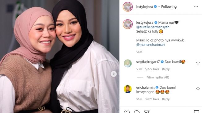 Sering Dihujat, Lesti Kejora Dapat Petuah dari Aurel Hermansyah