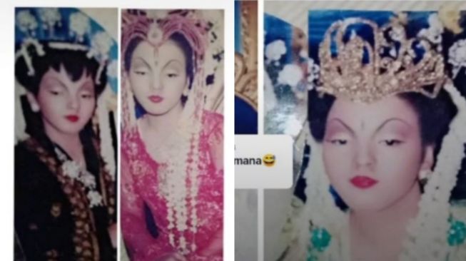 Viral Pengantin Patuh Pamali Dilarang Bercermin saat Resepsi, Kaget Wajahnya Begini