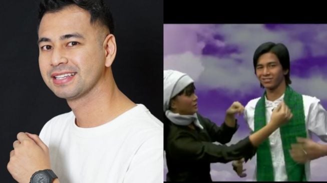 4 Potret Lawas Raffi Ahmad Jadi Host saat Remaja, Rambut Rebonding Curi Perhatian