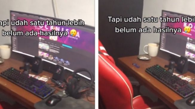 Youtuber gaming nyesek lihat jumlah views (tiktok)