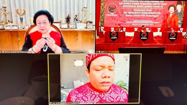 Dipimpin Megawati, PDIP Doa Bersama untuk Almarhum Sabam Sirait