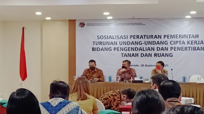 Kementerian ATR Sosialisasi Posisi Strategis Pengendalian Tanah Pasca UU Cipta Kerja