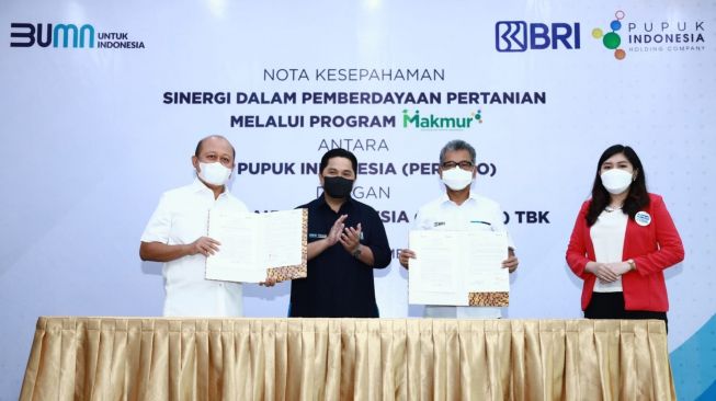 Sinergi Pupuk Indonesia dan BRI, Program Makmur Jadi Solusi Pemberdayaan Petani Nasional