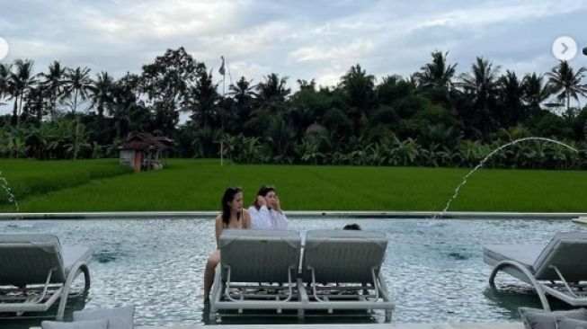 Potret liburan Zara Adhisty di Bali. [Instagram/zaraadhisty]