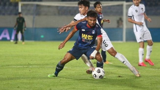 Pemain Sabah FC, Saddil Ramdani di Liga Super Malaysia 2021. (dok MFL)