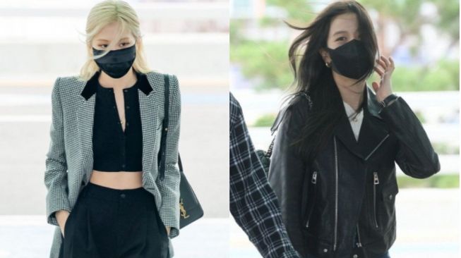 Rose dan Jisoo BLACKPINK Tampil Memukau di Paris Fashion Week