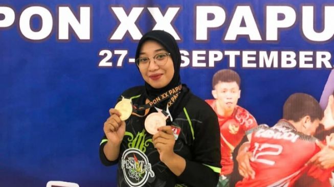 PON XX Papua: Sitti Nur Suhada Atlet Kaltim Raih 1 Emas dan 3 Perunggu dari Cabor Kabaddi