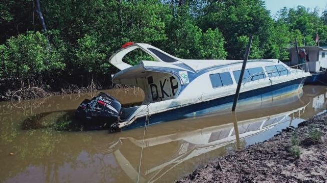 Terungkap Alasan Speedboat DKP Kayong Utara Karang Dekat Perumahan Nelayan