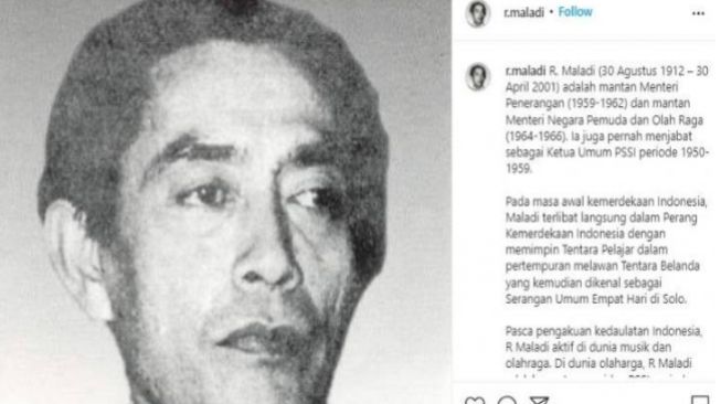 Mengenal Raden Maladi, Ketua PSSI yang Pernah Jadi Kiper Timnas Indonesia