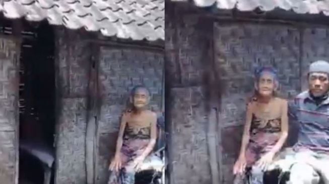 Pilu, Nenek Tinggal di Rumah Reyot, Hampir 1 Tahun Tak Pernah Terima Bantuan