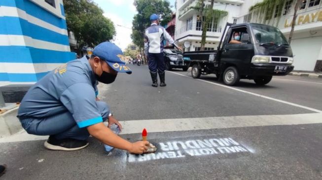 Corat-Coret Vandalisme di Rumah Dinas Wali Kota Malang Diusut Polisi