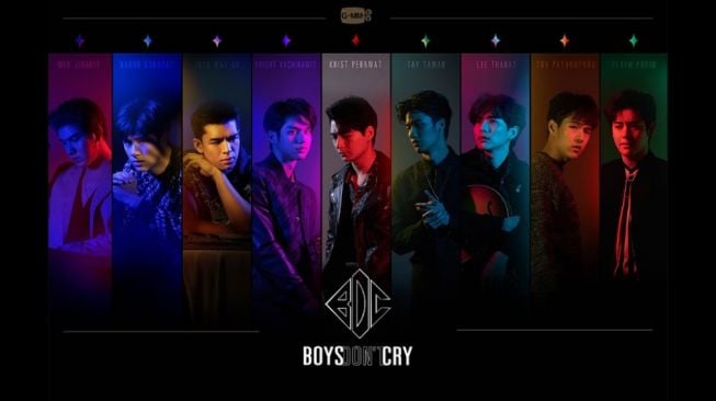 Lengkap, 9 Aktor GMM Luncurkan Musik Video untuk Proyek Boys Don't Cry