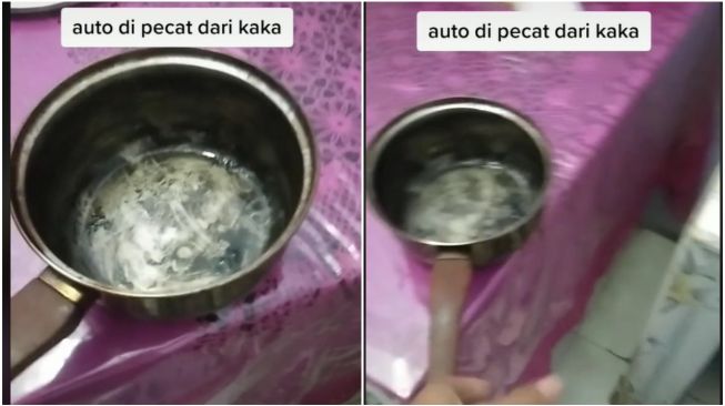 Taruh Panci di Atas Taplak Meja, Pria Syok Bentuk Taplaknya Berubah: Auto Dicoret dari KK