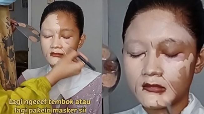 Viral Aksi MUA Rias Pengantin Dihina Kayak Lagi Ngecat Tembok, Hasilnya Bikin Syok