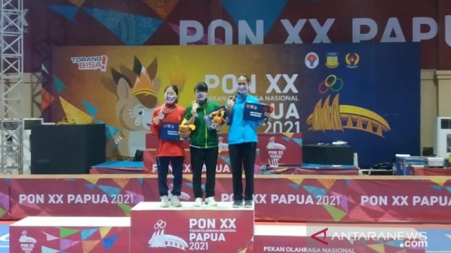 Melisa Sumbang Emas Pertama untuk Jambi di PON Papua