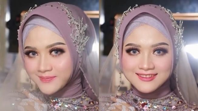 Viral Aksi MUA Rias Pengantin Dihina Kayak Lagi Ngecat Tembok. (TikTok)