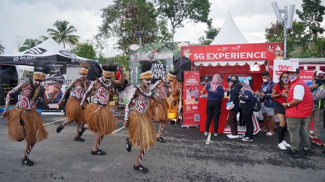 Masyarakat Papua Rasakan Pengalaman Jaringan 5G Pertama Telkomsel